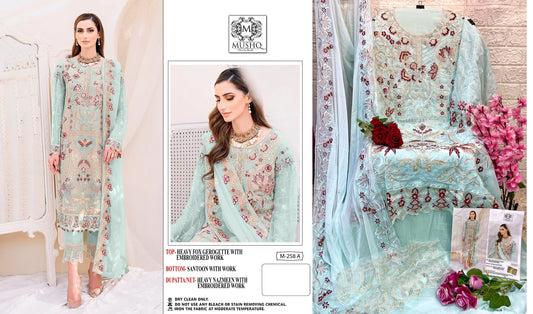 258-A Mushq Pakistani Salwar Suits