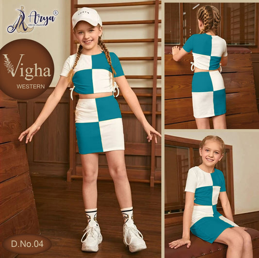 Vigha 04 Adm Girls Western Dress