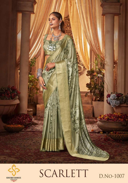 1007 Scarlett Shubh Shree Sarees