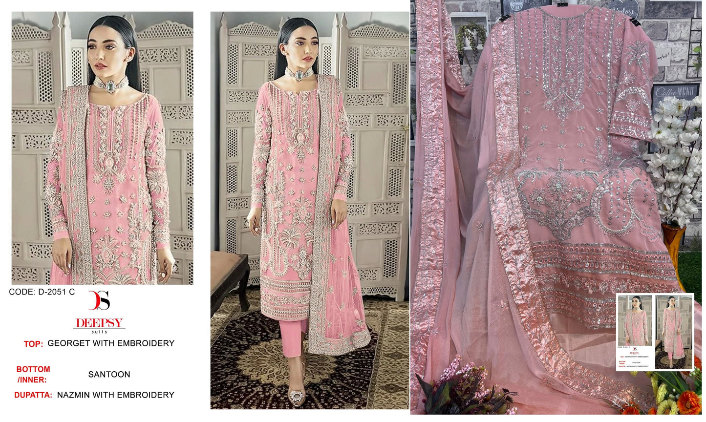 2051C Deepsy Pakistani Salwar Suits