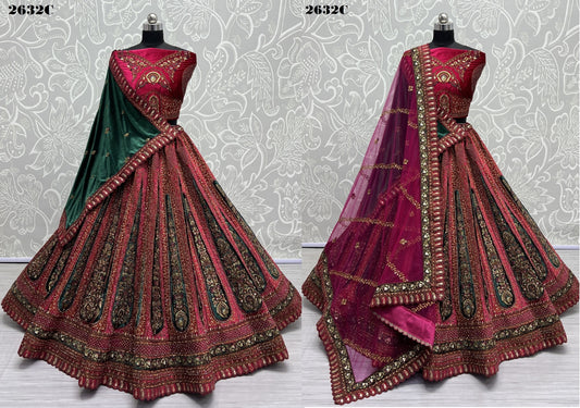 2632C Anjani Art Lehenga Choli