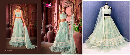 6003 Ruksana Varni Fabrics Lehenga Choli