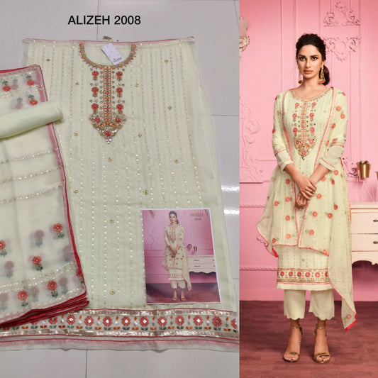 2008 Murad Vol 1 Alizeh Unstitched Suits