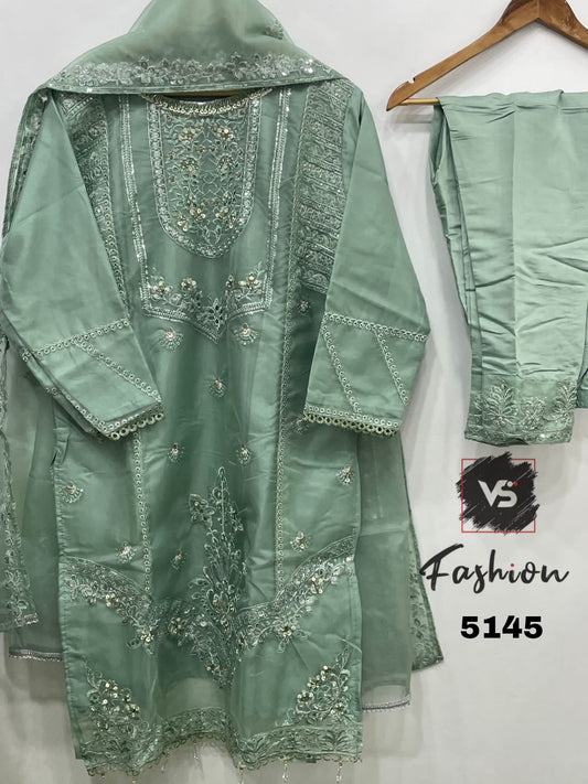 5145Sky Blue Vs Fashion Pakistani Readymade Suits
