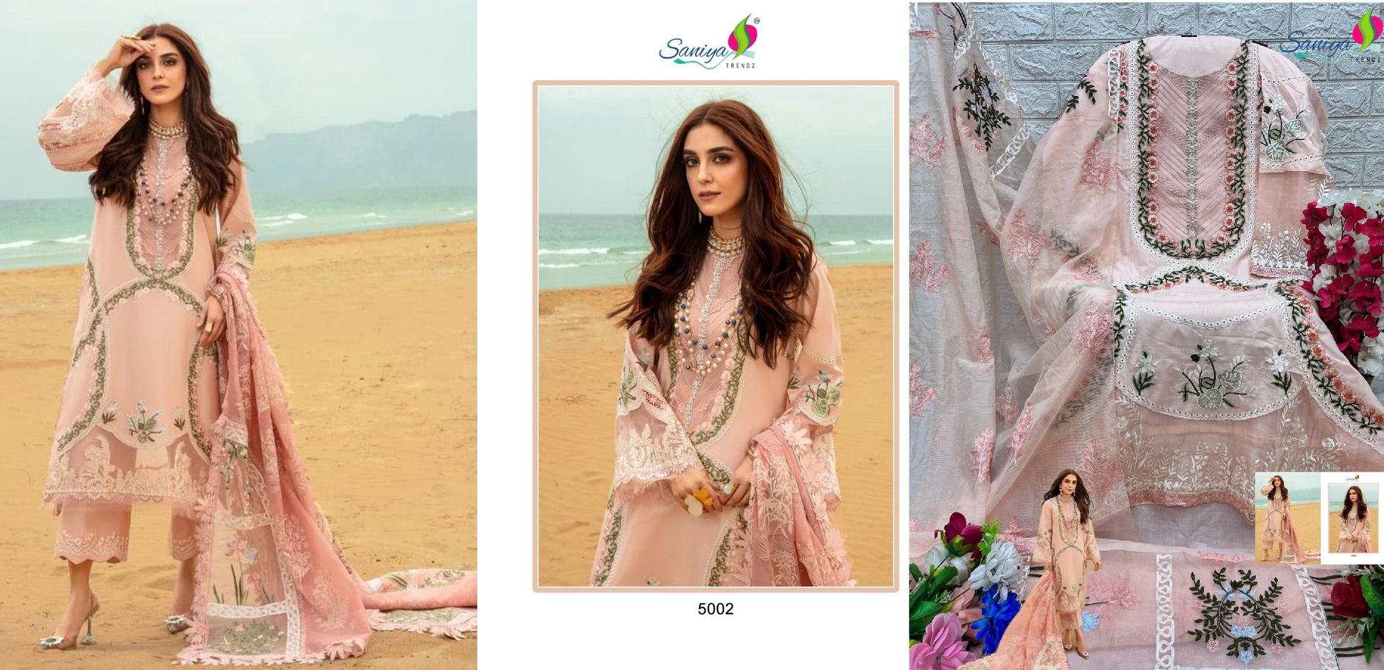 5002 Saira Sakira 5 Saniya Trendz Pakistani Salwar Suits