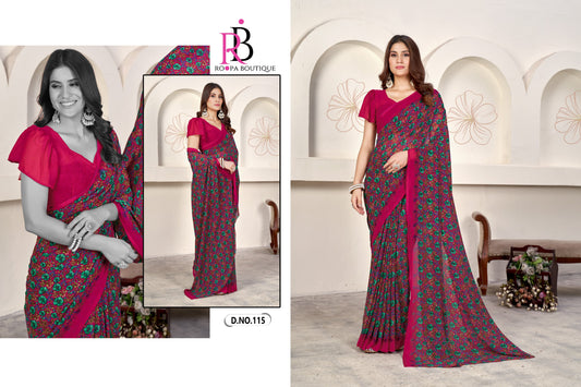 115 Zeeya Radhika Vol 4 Roopa Boutique Sarees