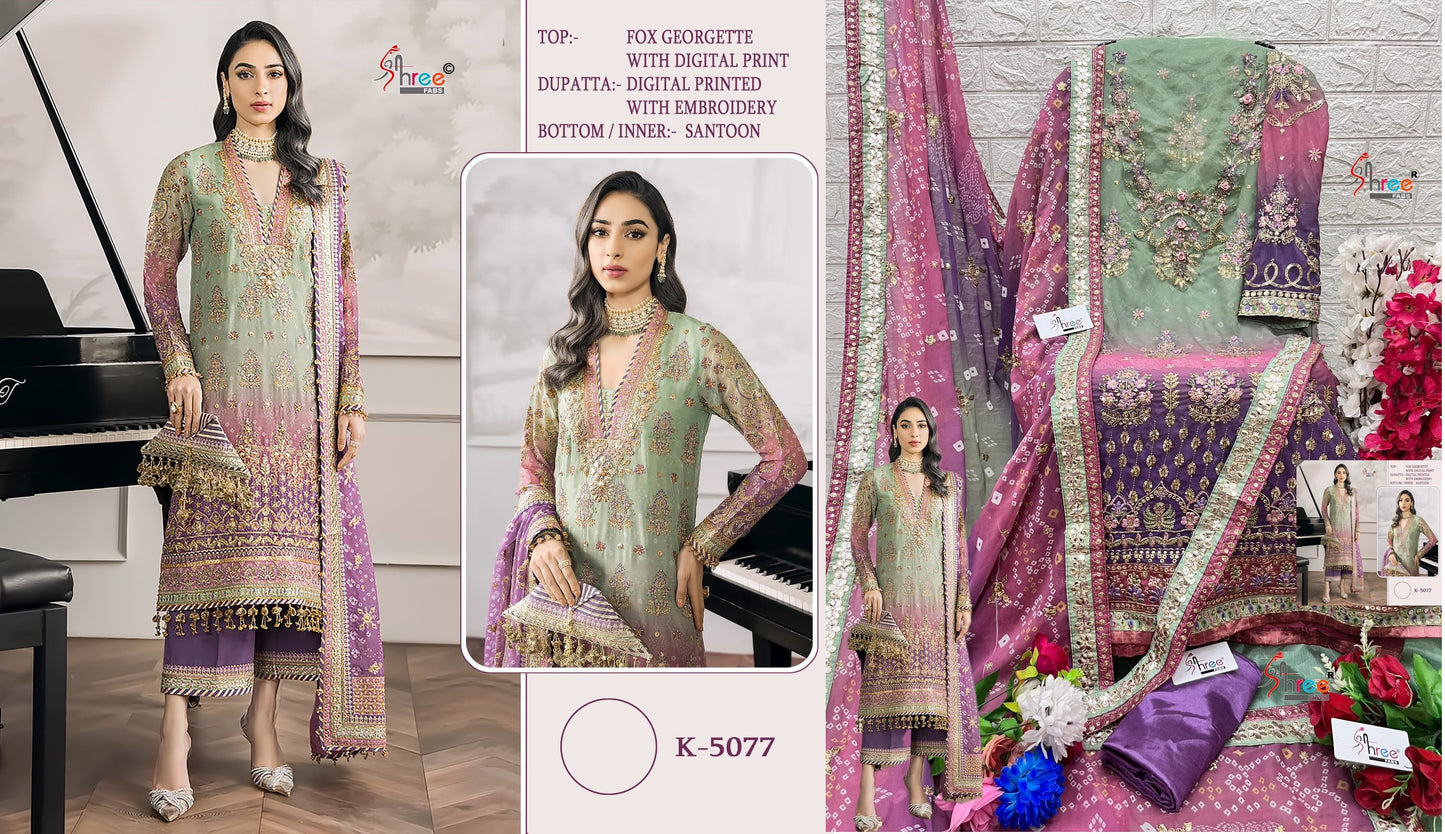 5077 Shree Fabs Pakistani Salwar Suits