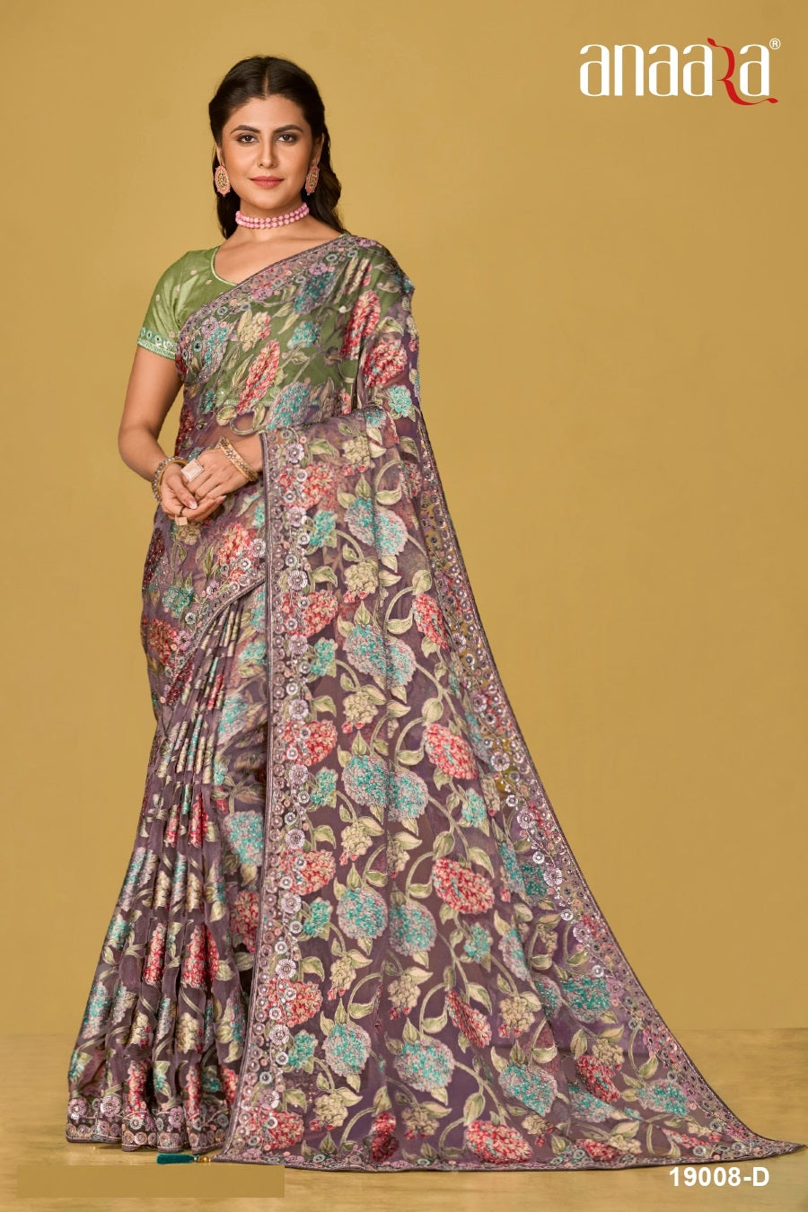 19008D Anaara Tathastu Sarees