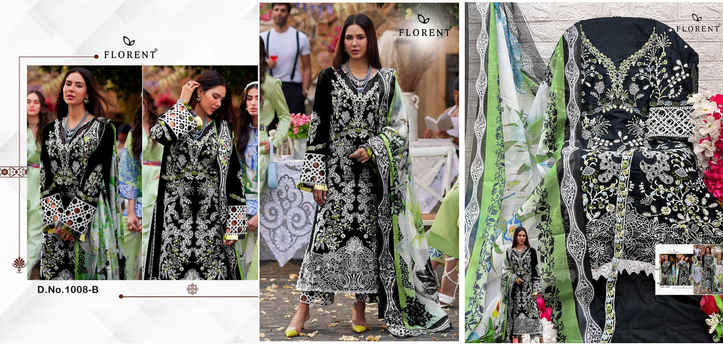1008B Florent Pakistani Salwar Suits