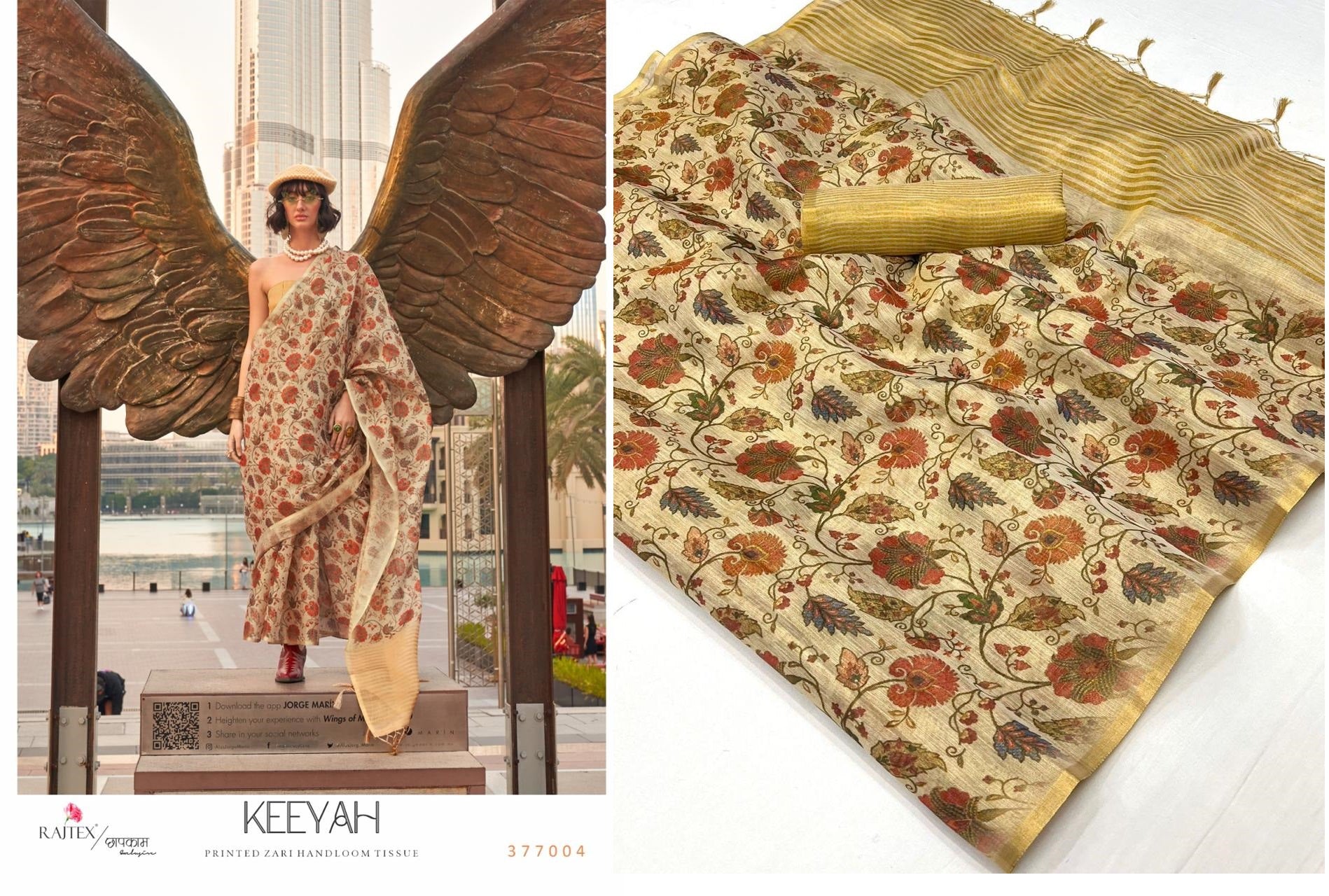 377004 Keeyah Rajtex Sarees