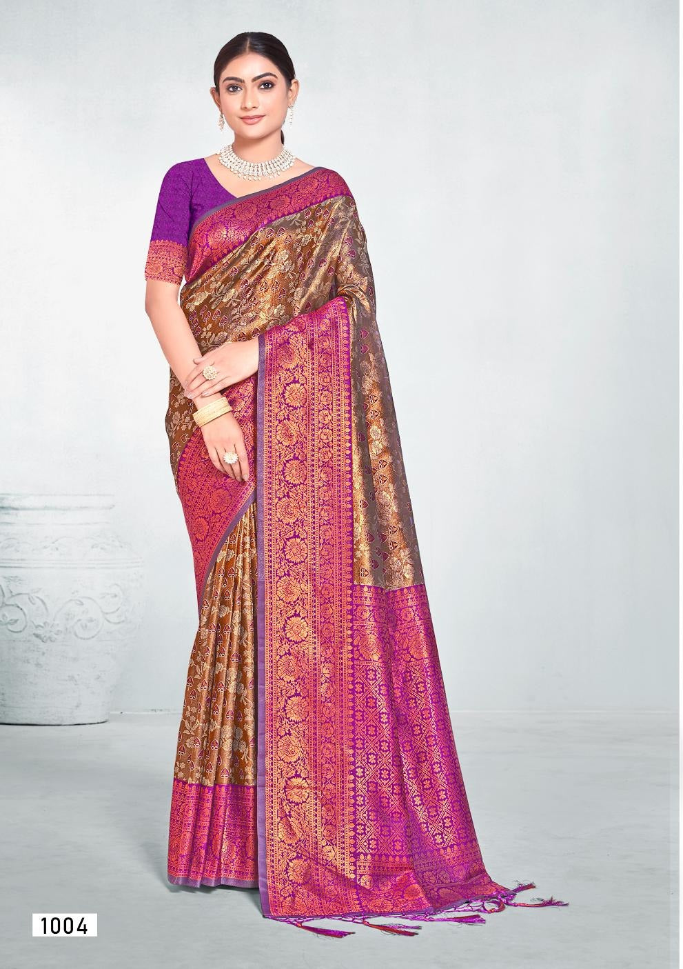1004 Cadbury Silk Vol 9 Bunawat Sarees