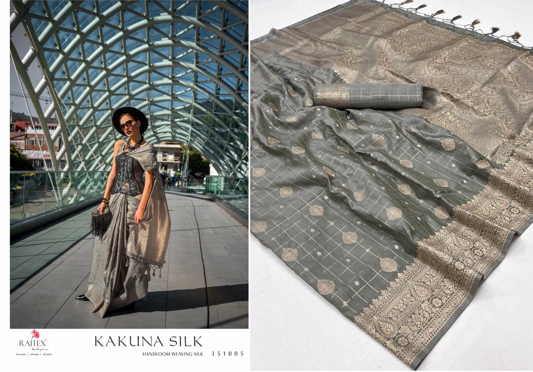 351005 Kakuna Silk Rajtex Sarees