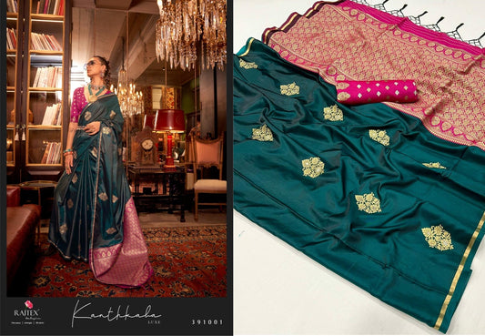 391001 Kanthkala Luxe Rajtex Sarees