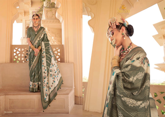 10205 Vrundavan Trirath Sarees