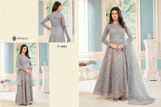 1001 Swagat Unstitched Suits