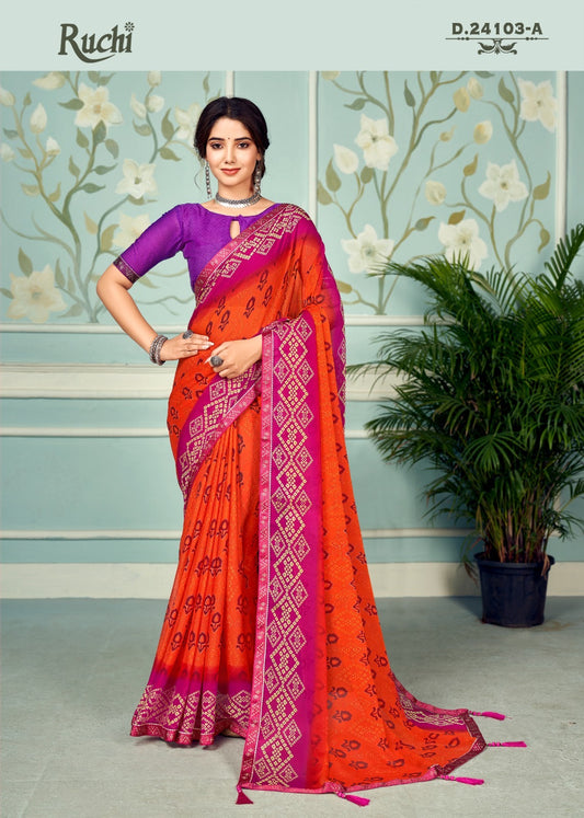 24103-A Dhun Vol 4 Ruchi Sarees