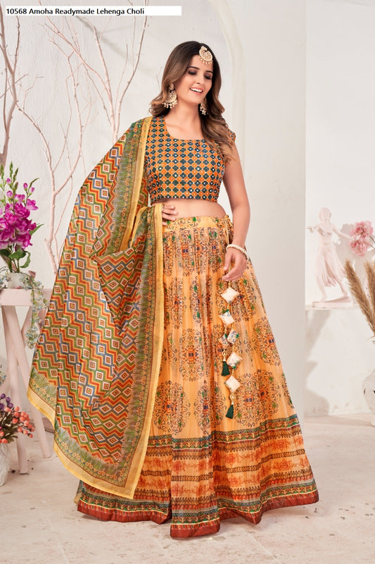 10568 Amoha Readymade Lehenga Choli