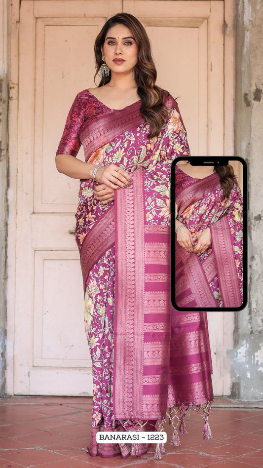 1223 Nx Almaari Banarasi Silk Sarees
