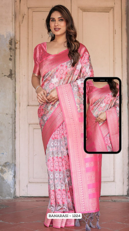 1224 Nx Almaari Banarasi Silk Sarees