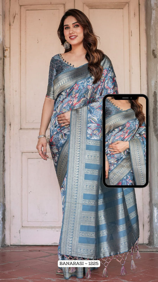 1225 Nx Almaari Banarasi Silk Sarees