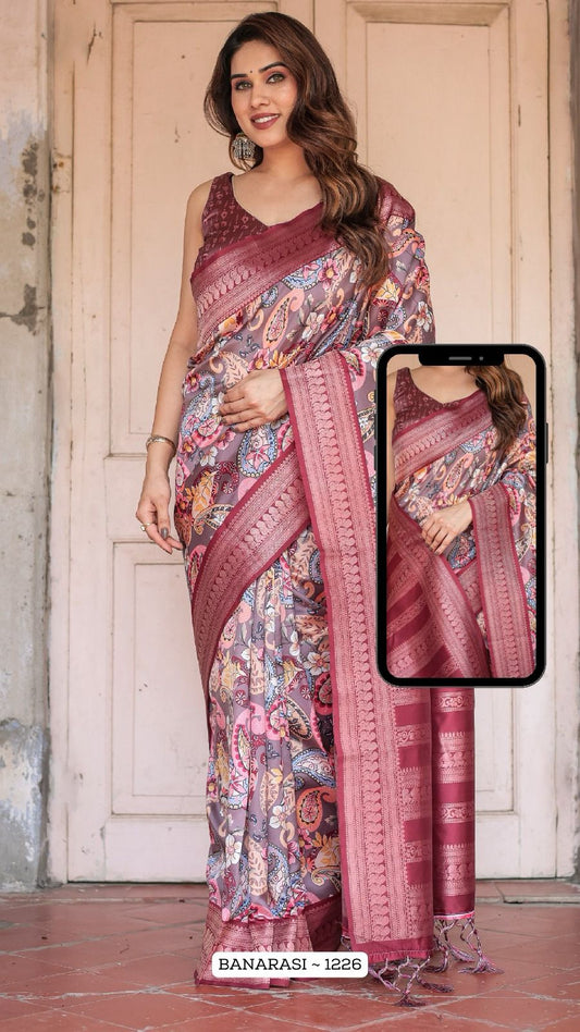 1226 Nx Almaari Banarasi Silk Sarees