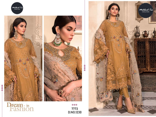 1230 Mehboob Tex Embroidery Pakistani Salwar Suits