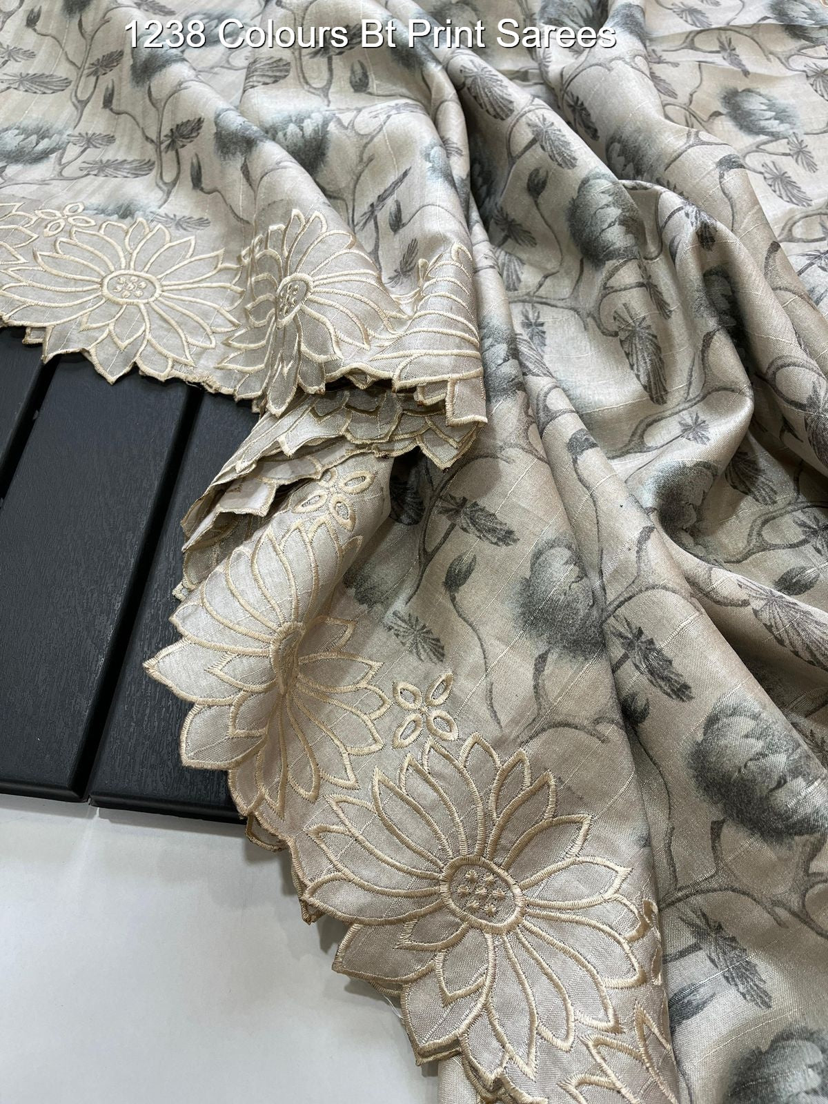 1238 Colours Bt Print Sarees