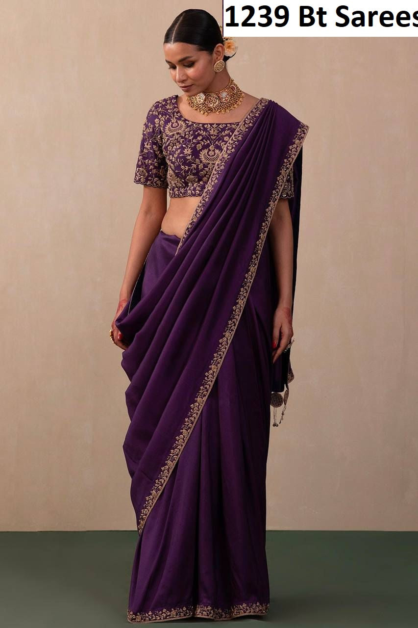 1239 Cut Work Bt Sarees