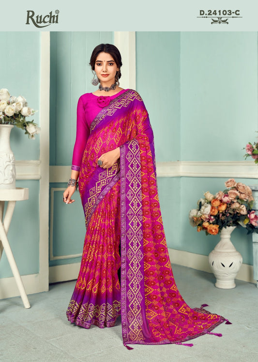 24103-C Dhun Vol 4 Ruchi Sarees
