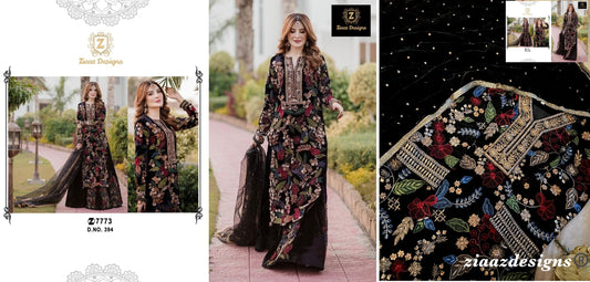 394 Ziaaz Designs Pakistani Salwar Suits