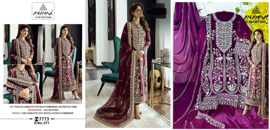 271 Anamsa Pakistani Salwar Suits