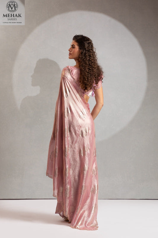 1243-D Mehek Satin Silk Sarees