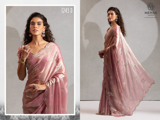 1243D Mehek Satin Silk Sarees