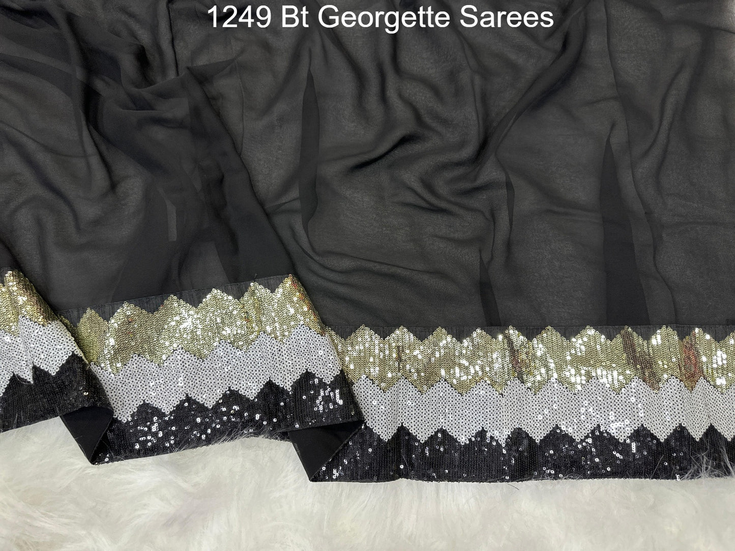 1249 Bt Georgette Sarees