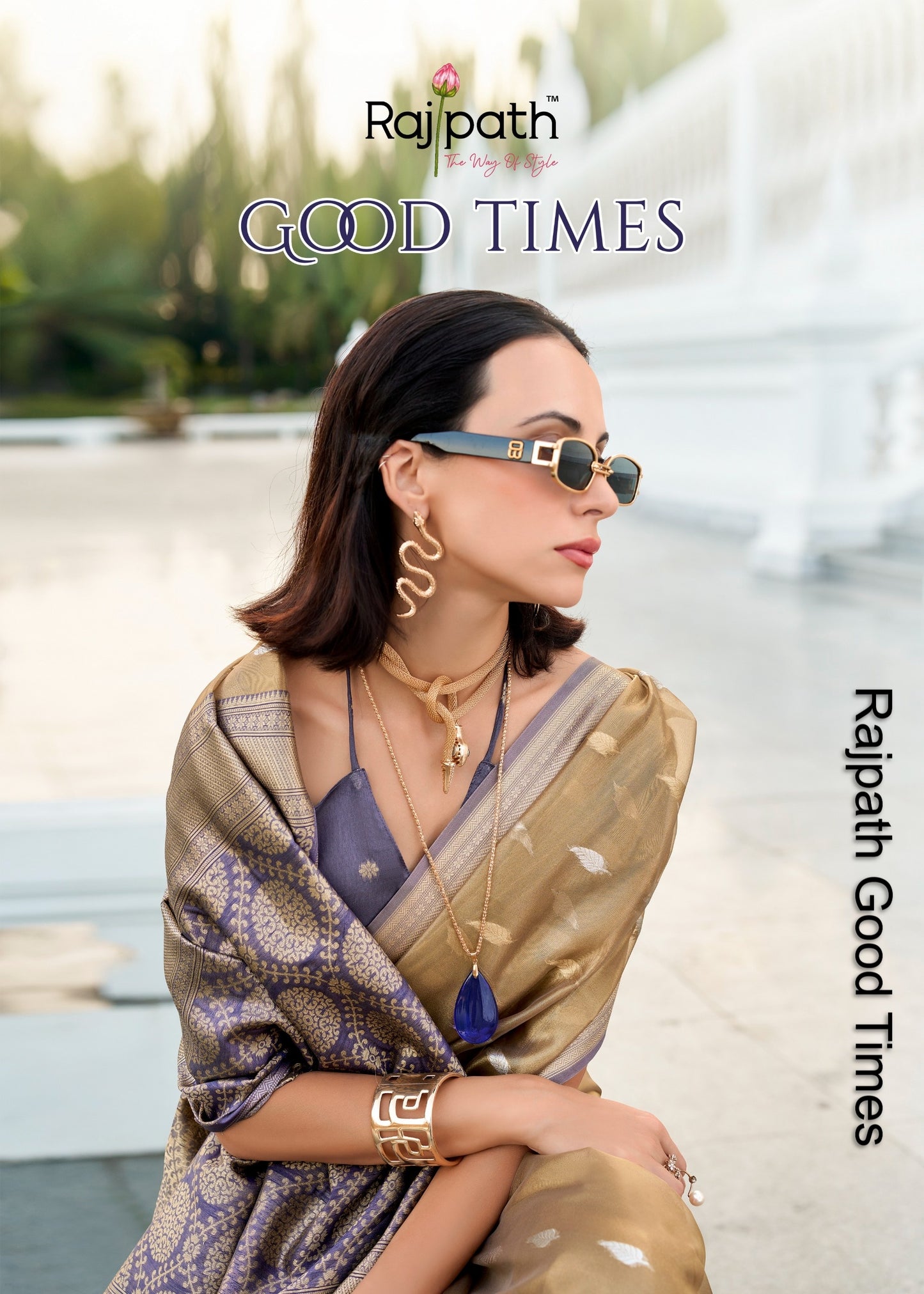 124 Good Times Rajpath Tissue Silk Sarees