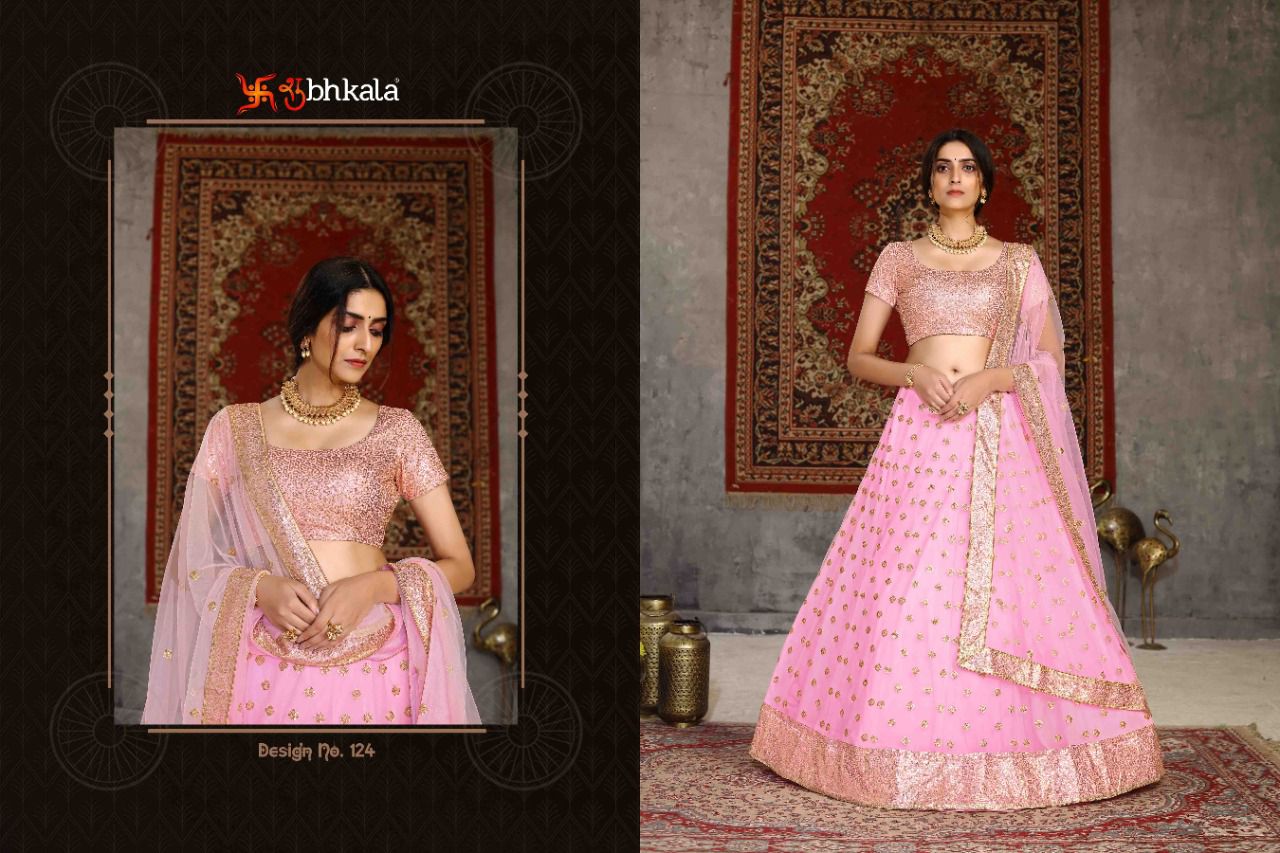 124 Girlish Vol 1 Shubhkala Sequence Work Lehenga Choli