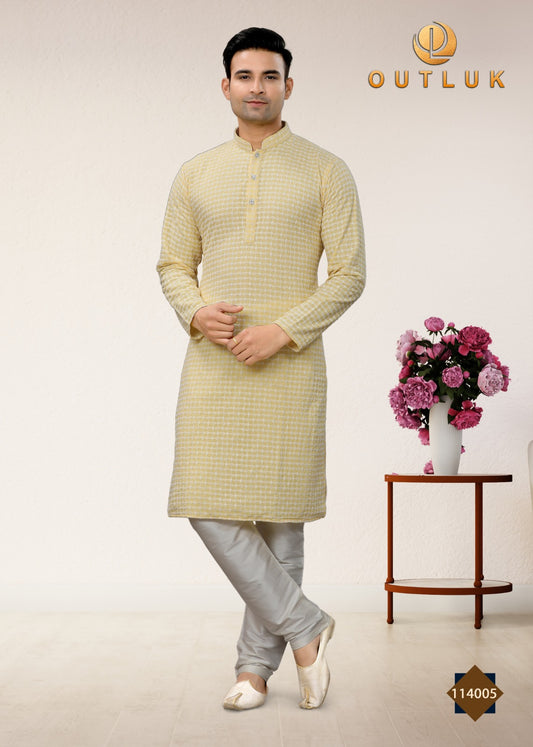 114005 Vol 114 Outluk Mens Kurta Pyjama