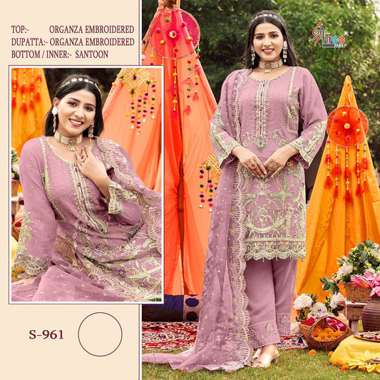 961 Shree Fabs Pakistani Salwar Suits