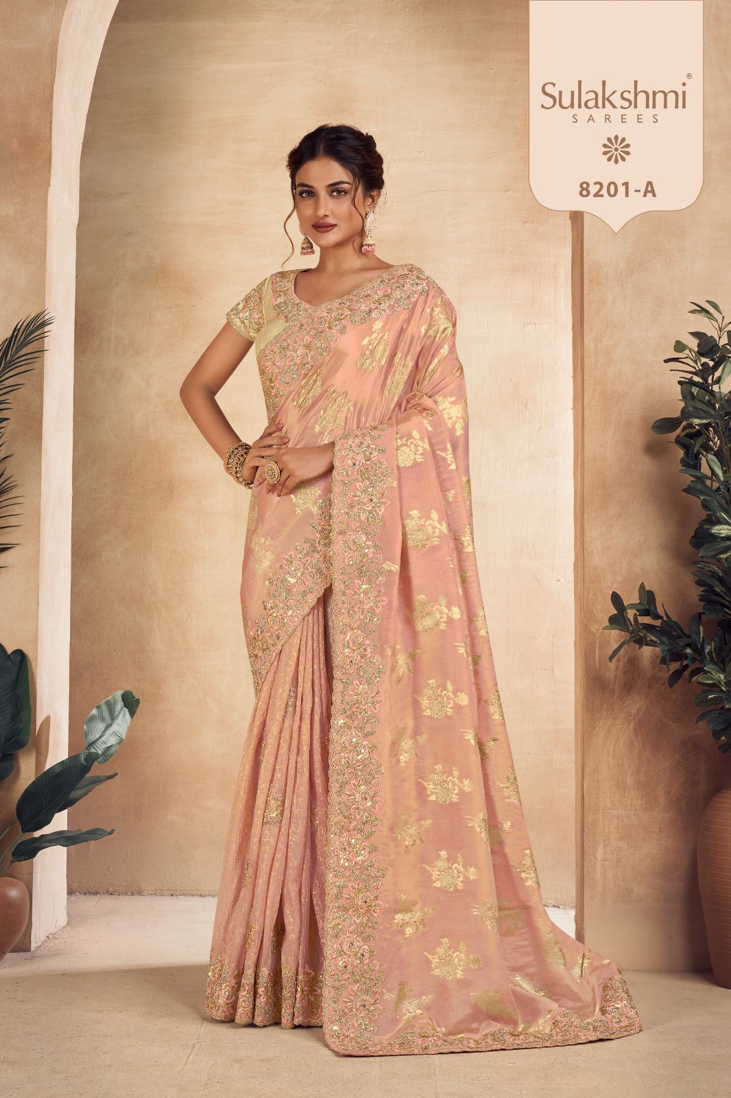 8201A Sulkashmi Sarees