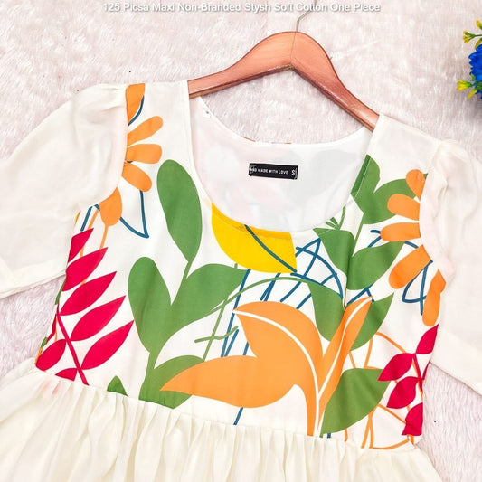 125 Picsa Maxi Non-Branded Stysh Soft Cotton One Piece