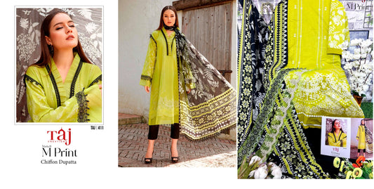 411 Taj Creations Pakistani Salwar Suits