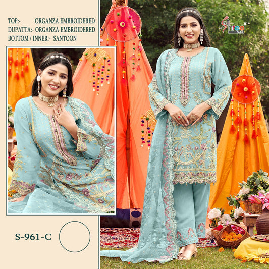 961C Shree Fabs Pakistani Salwar Suits
