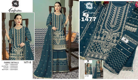 1477B Vs Fashion Pakistani Salwar Suits