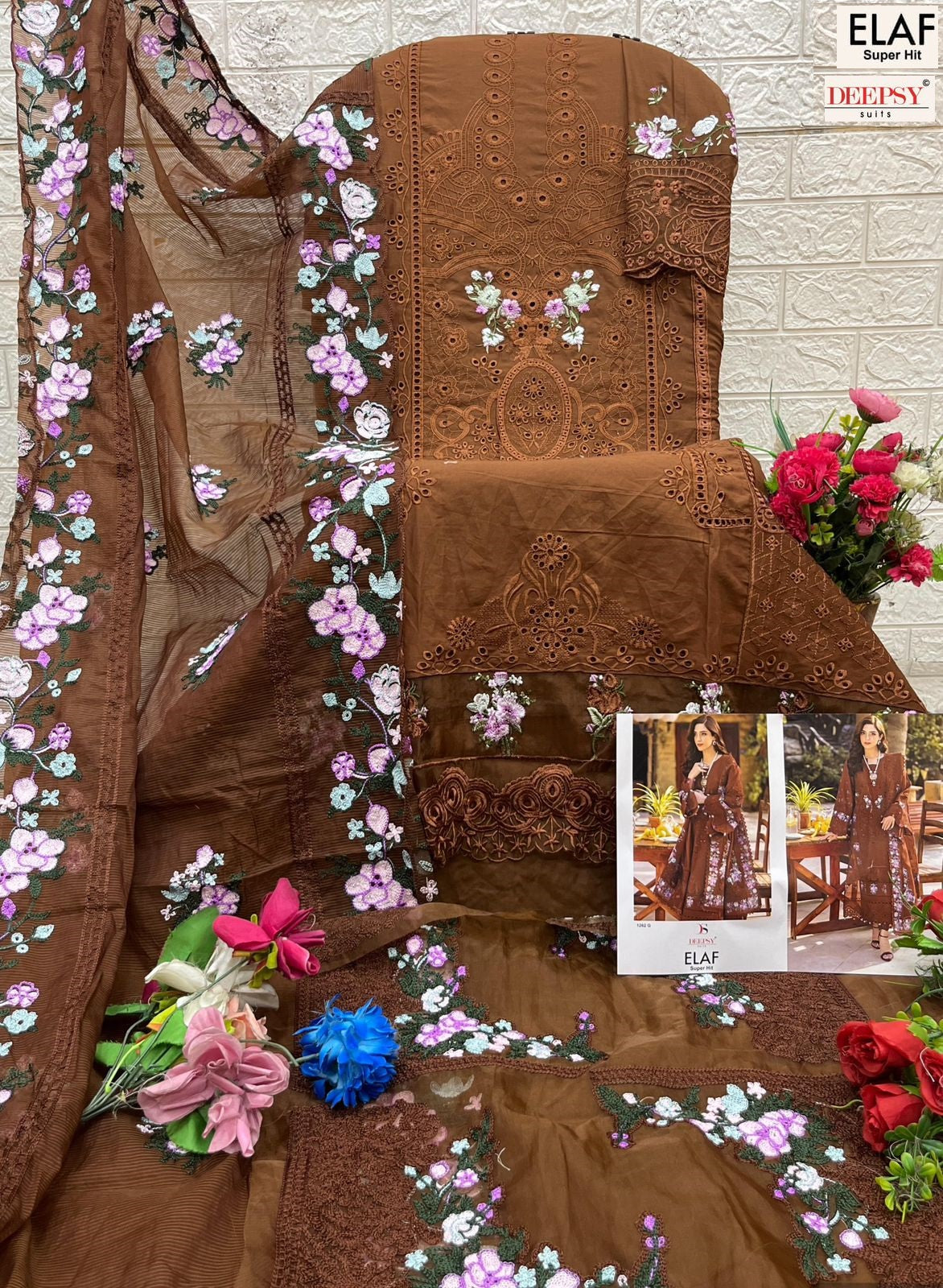 1262-G Deepsy Pure Cotton Pakistani Salwar Suits