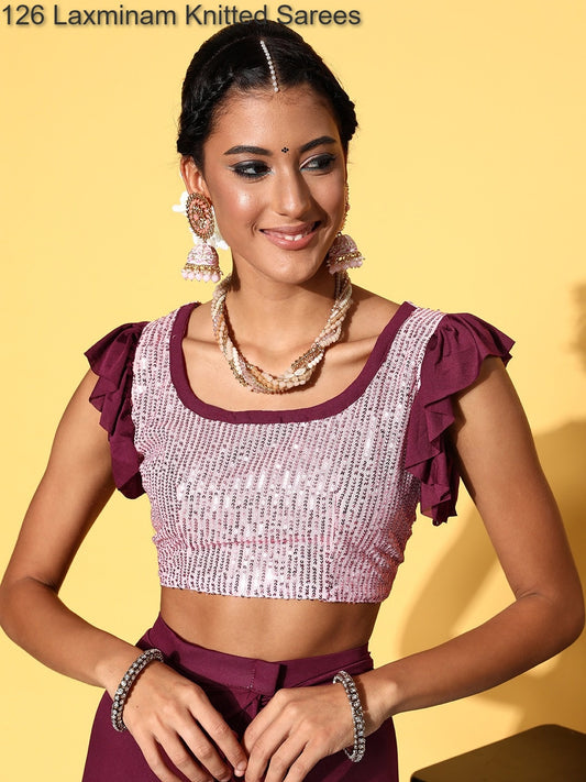 126 Laxminam Knitted Sarees