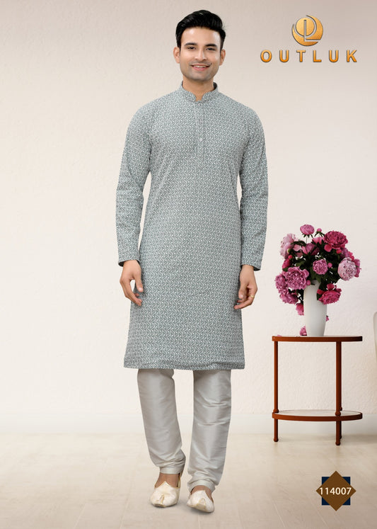 114007 Vol 114 Outluk Mens Kurta Pyjama