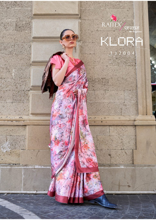 332004 Klora Rajtex Sarees