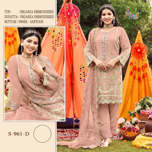 961D Shree Fabs Pakistani Salwar Suits