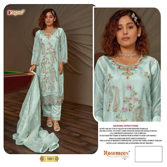 C-1601-C Rosemeen Fepic Pakistani Salwar Suits