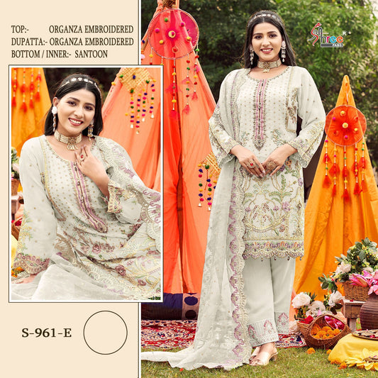 961E Shree Fabs Pakistani Salwar Suits